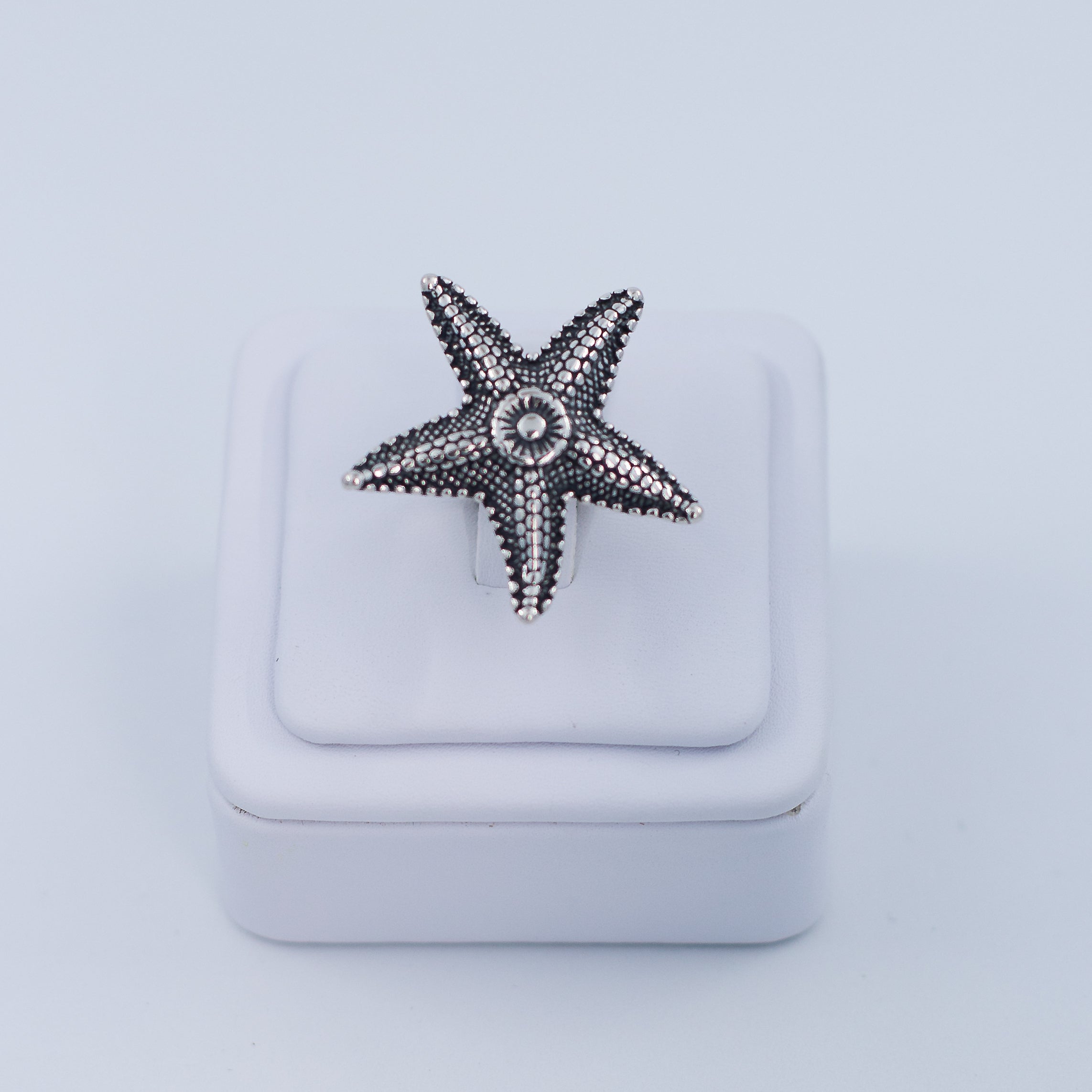 Starfish boho ring