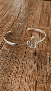 Cactus Silver Cuff