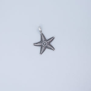 Starfish boho pendant