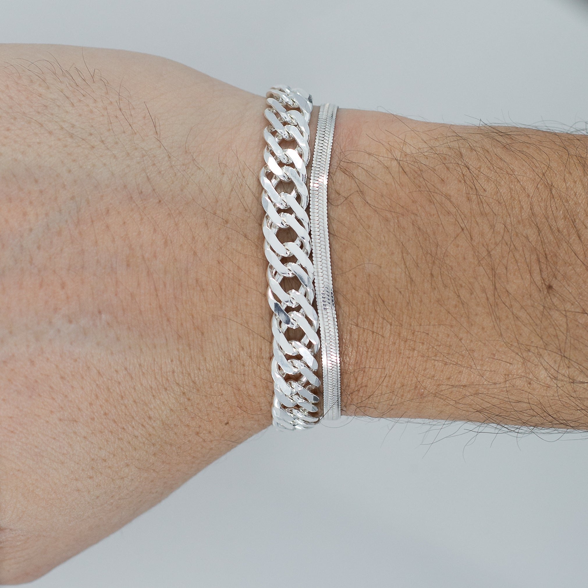 Cuban chain men's bracelet