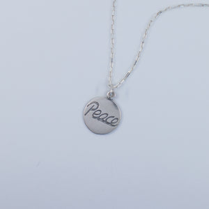 Peace pendant