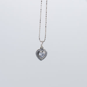 Precious heart necklace