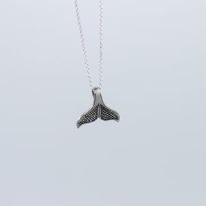 Whale tail pendant