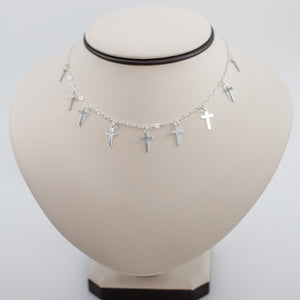 Little crosses choker