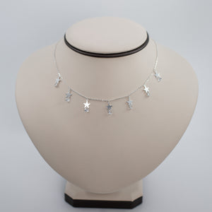 Little stars and zirconia choker