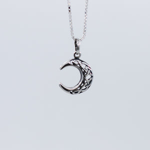 Tribal small crescent moon