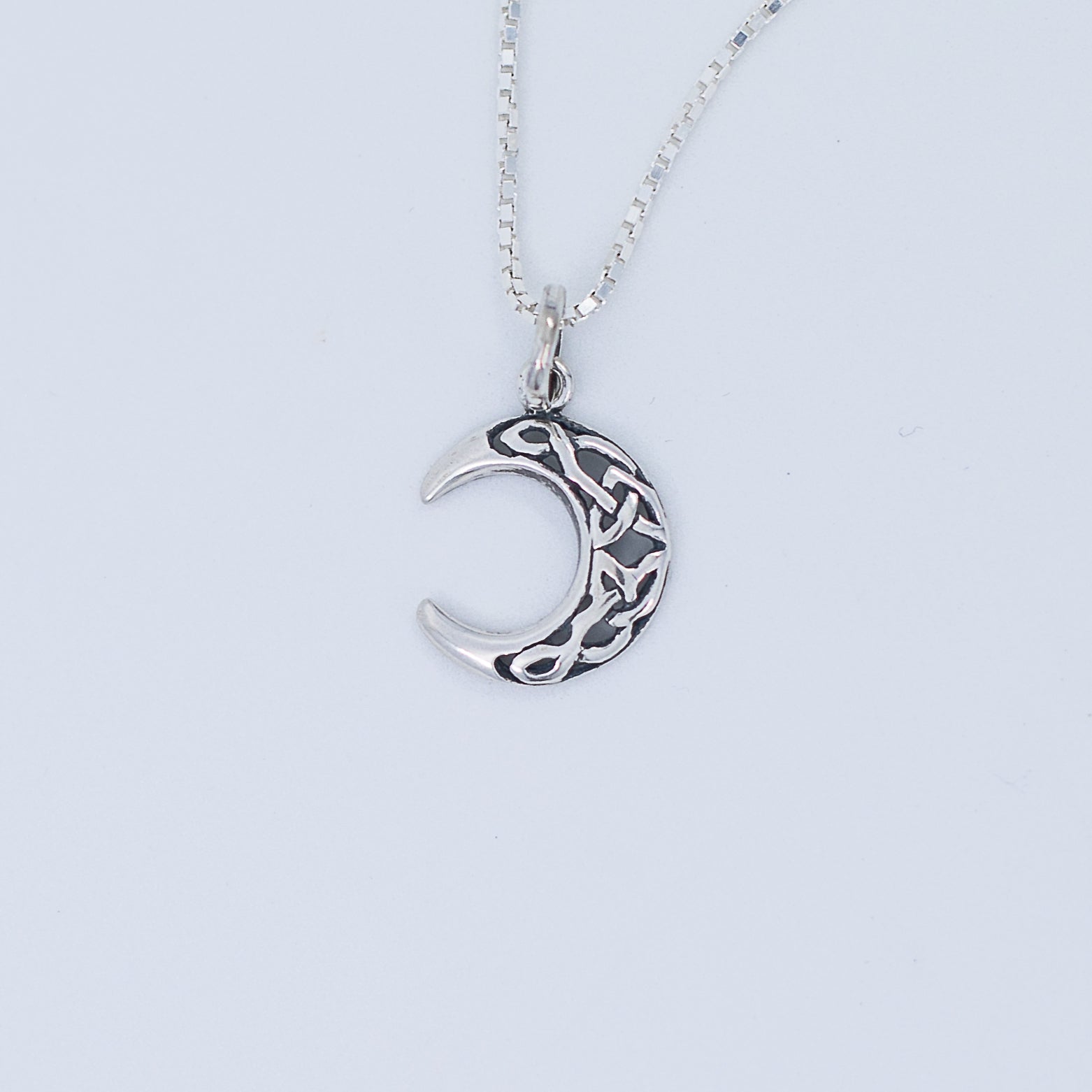 Tribal small crescent moon