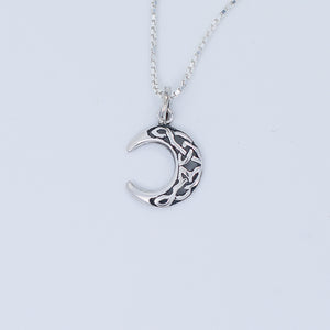 Tribal small crescent moon