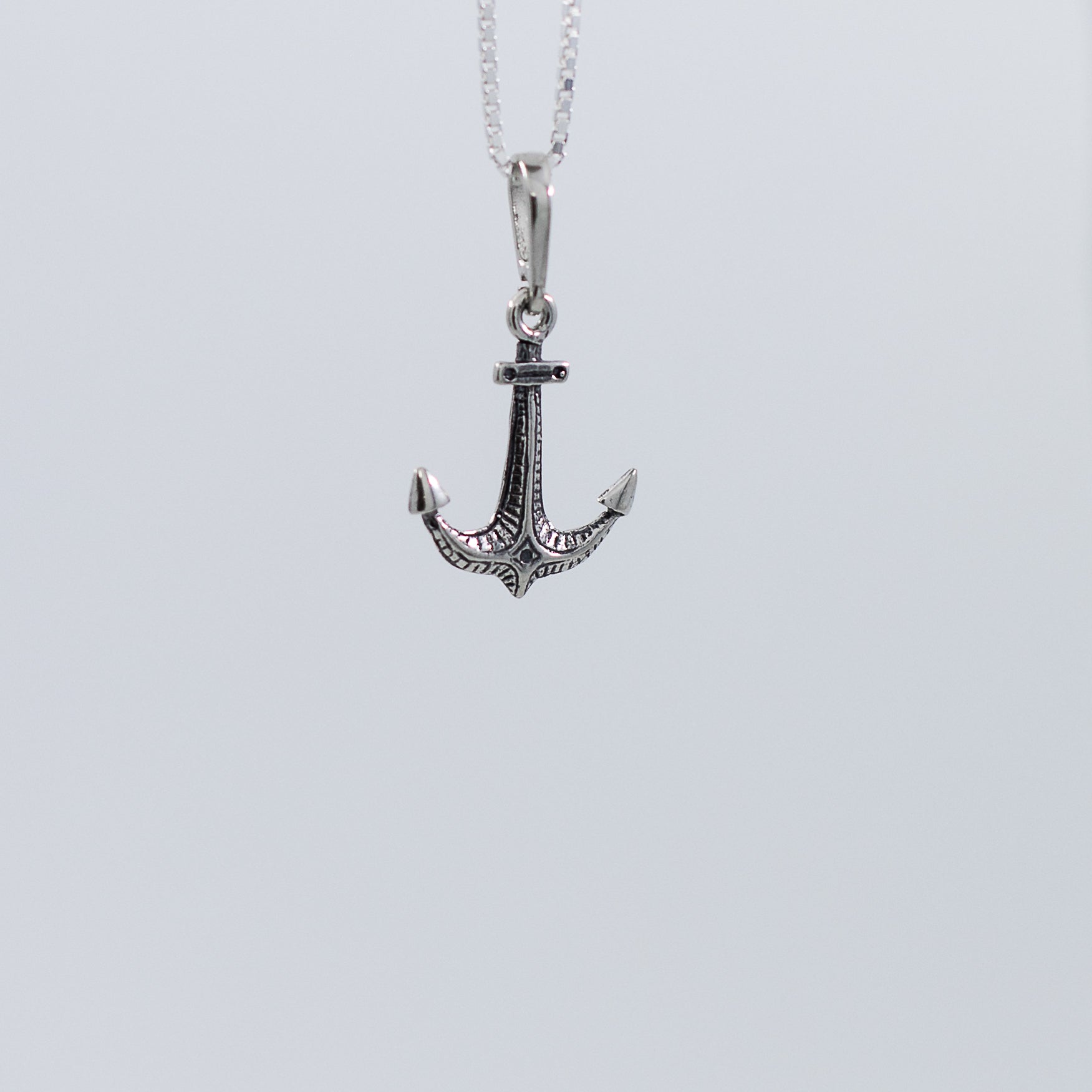 Tribal anchor pendant