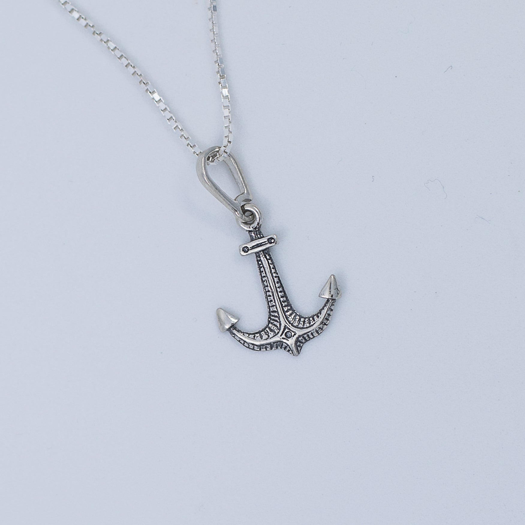 Tribal anchor pendant