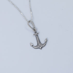 Tribal anchor pendant