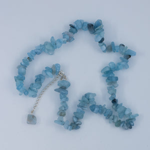 Aquamarine necklace