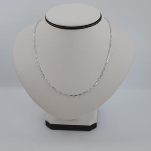 Cartier style silver chain