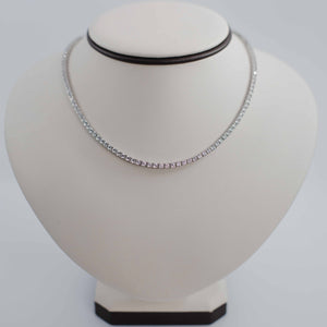 Riviera silver necklace