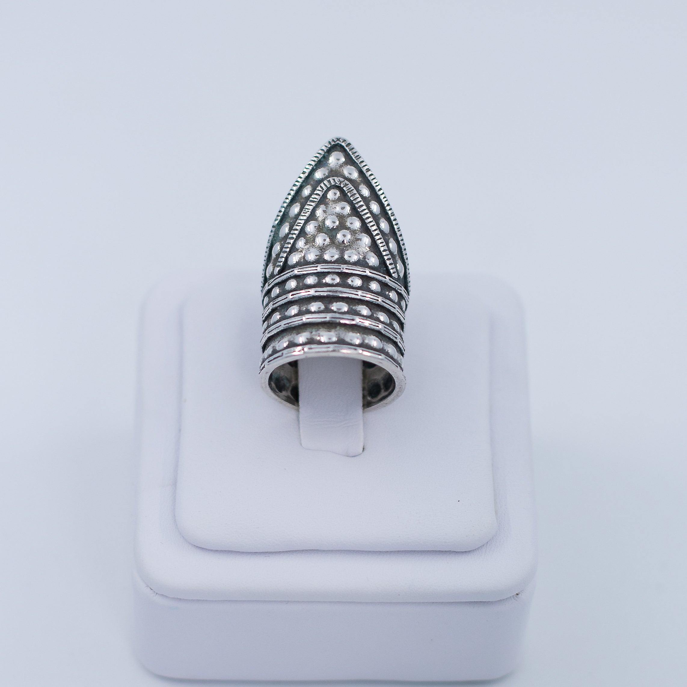 Boho tower ring