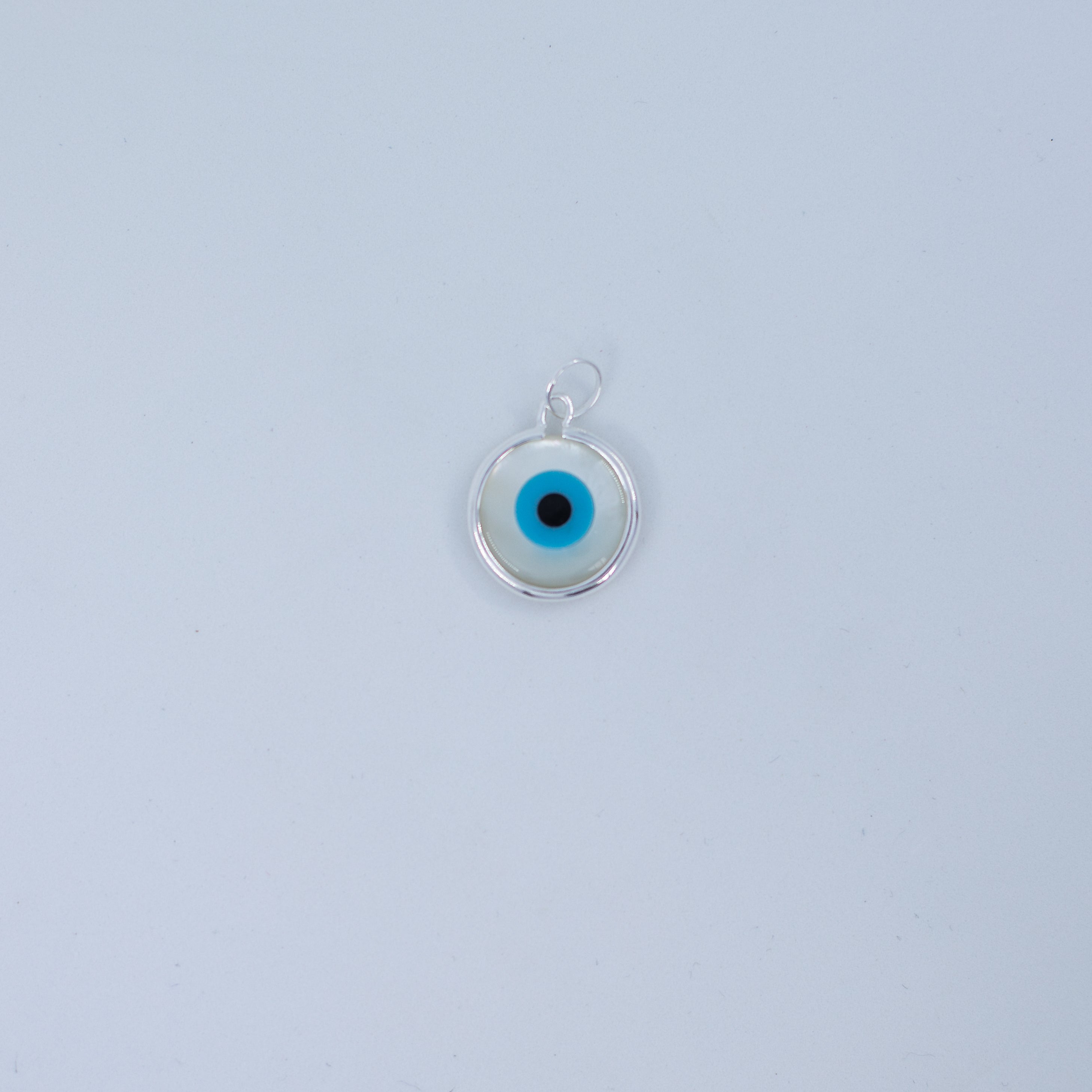 Medium evil eye pendant