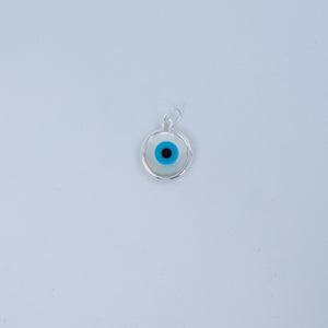 Medium evil eye pendant