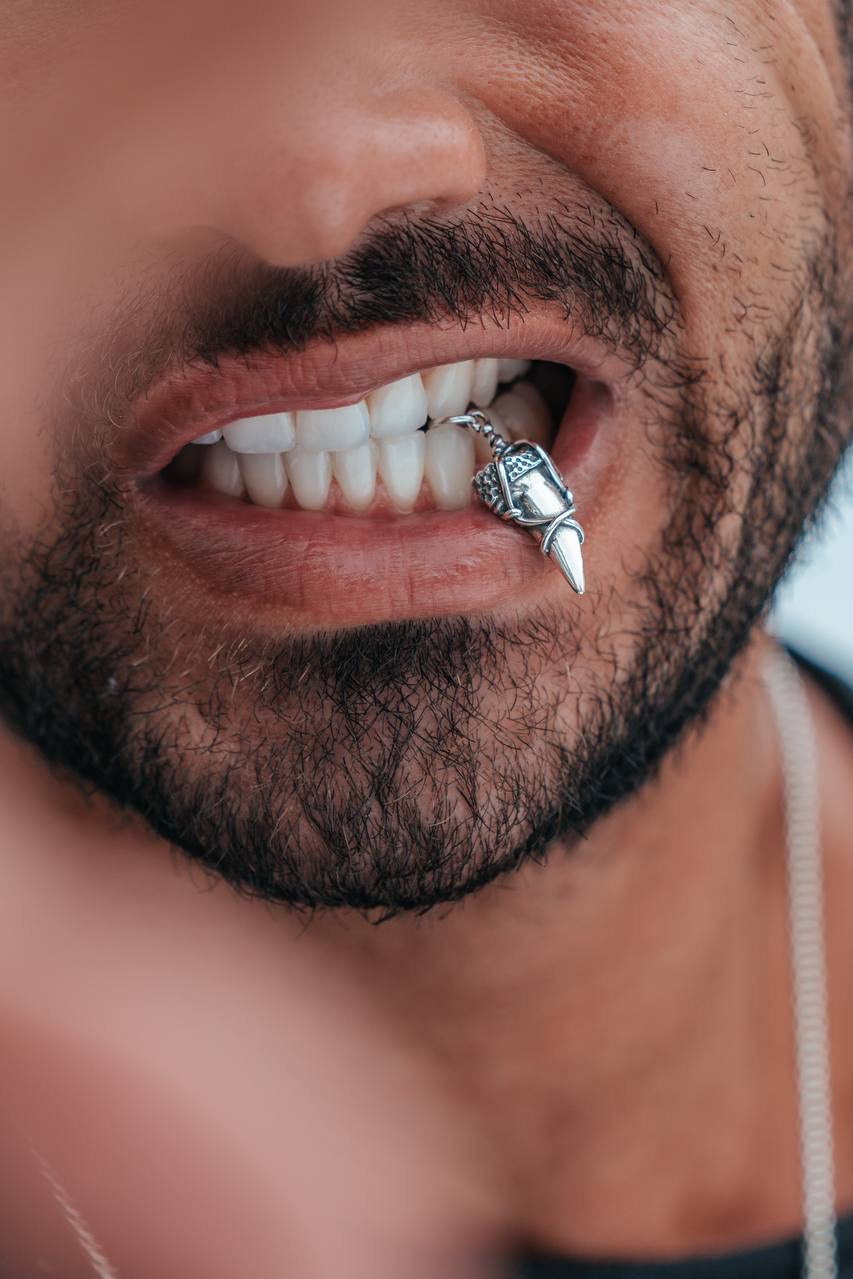 Tribal tooth necklace