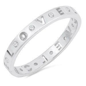 Love zirconia Band