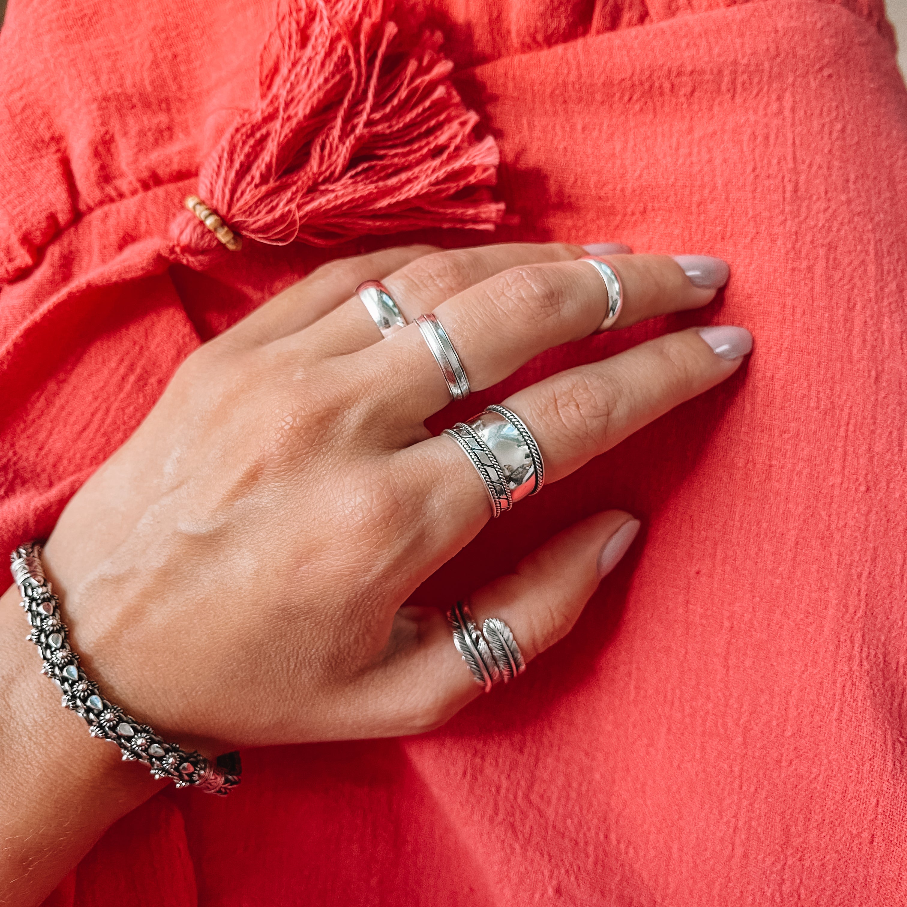 Jaipur silver ring