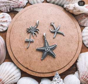 Starfish boho pendant