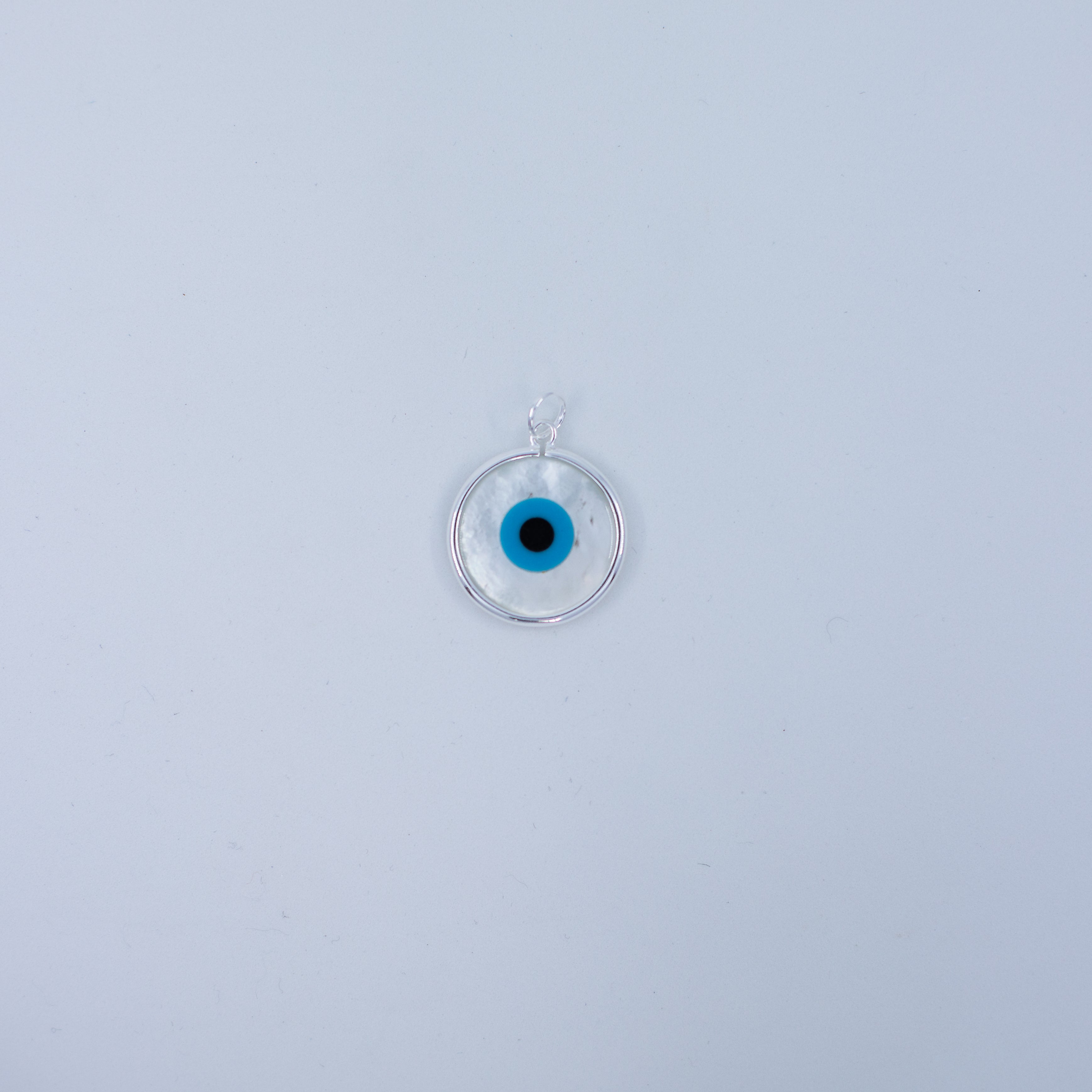 Big evil eye pendant