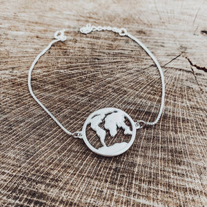 World silver bracelet