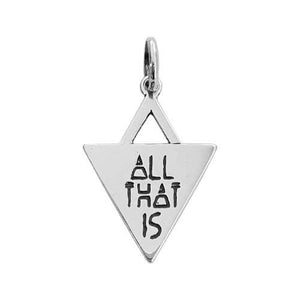 All that is silver pendant