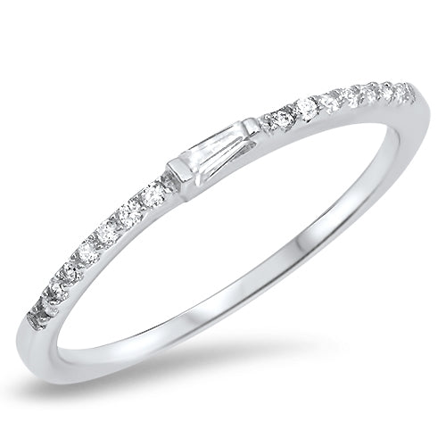 Slim zirconia ring