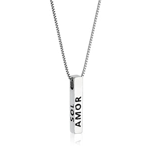 Amor, sol, mar, sal necklace