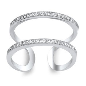 Two fillets zirconia pressure ring