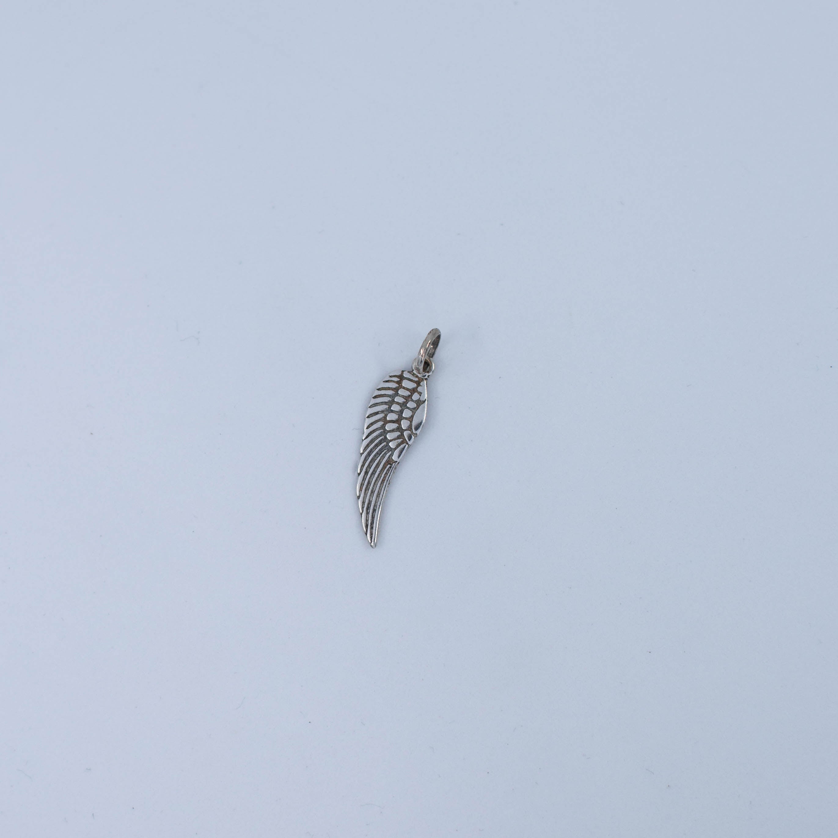 Wing silver pendant